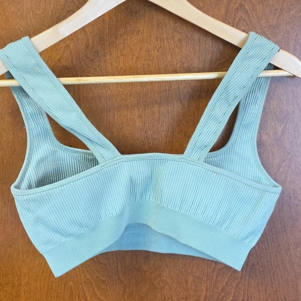 Bra & Short 2 Piece Set Light Green